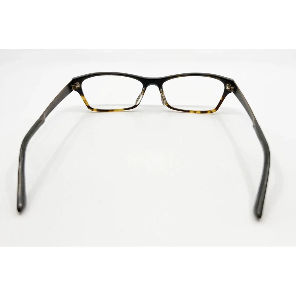 Superflex Eyeglasses Women Black Tortoise Hammered Temple SF-468 52-16-135